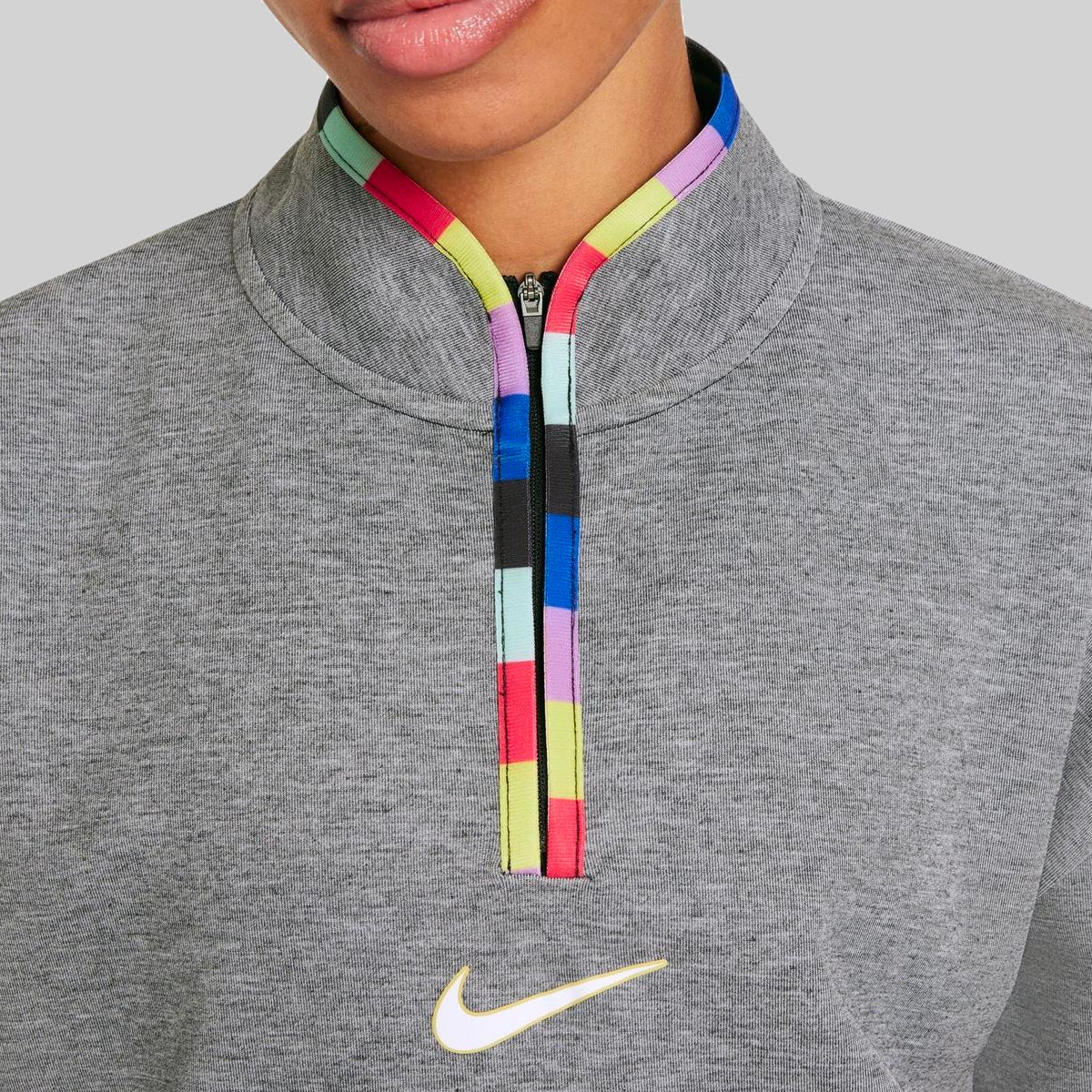 Womens Nike DriFit Joga Bonito Quarter Zip