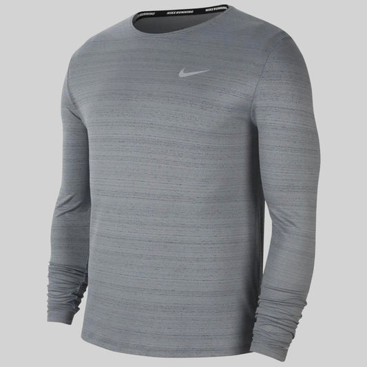 Nike Long Sleeve Smoke Grey Miler